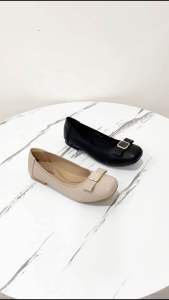Brevinni Clara Flatshoes Wanita || Sepatu Flat Tapak Empuk || Sepatu Flat Kulit Halus Anti Slip Tapak Awan