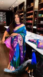 (PRE-ORDER) Sari sutera Rekaan Baharu Kanchipuram