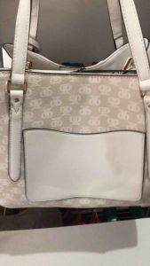 🇺🇸BlissNW Garnered Cream Logo 2in1 Tote & Pouch