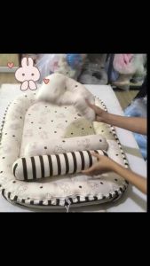 ที่นอนดึงขอบพร้อมหมอน3ใบและมุ้ง