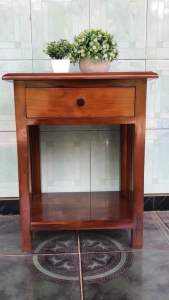 GRATIS ONGKIR JAWA DAN JABODETABEK NAKAS JATI SIDE TABLE MEJA SISI 40*30*50 cm GRATIS ONGKIR JAWA DAN JABODETABEK