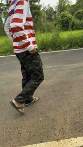 กางเกงลดราคา กางเกงทหาร กางเกงคาโก้ลายทหาร