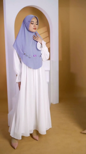 Best Seller Jilbab Hijab Kerudung Bergo Wanita Dewasa Jersey Instan Pyet Kancing Terbaru New Terlaris Terkini Modern Kekinian Daily Viral 2024 Arrafi AR 808 Adem Mudah Di Bentuk Cantik Pet Antem Bahan Cantik Bayar Di Tempat COD Gratis Ongkir