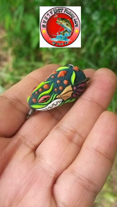 เหยื่อยางตกปลาMCT เจ้า..มังกรโคโมโด ขนาด 4 เซนฯ หนัก 6 กรัม ลอยน้ำดีแอคชั่นออกชัด เบ็ตสองทางBKK.1/0 เข้าทรงกันสวะได้ดี ใบหลิวเบนซ์ ขนาด 2 เซนฯ