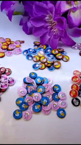 Manik-Manik Akrilik Mickey & Minnie (Free Box)