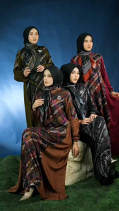 GALLZA DRESS BY Nadheera Luxury gamis dress muslim rayon premium busui wudhu friendly