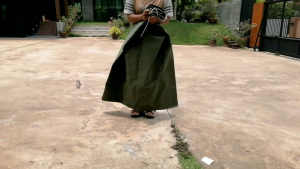 ถุงผ้าใบ ขนาดใหญ่พิเศษ สำหรับบรรจุของใช้ ผ้าใบหนาอย่างดี ทนทาน มีเชือกรูด ถุงเก็บของ กระเป๋าเชือกรูดขนาดใหญ่