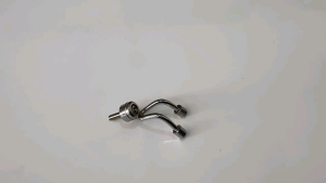 GANTUNGAN MOTOR/CANTOLAN BARANG MOTOR BESI CROME 2 CABANG UNIVERSAL MOTOR/SEPEDA MOTOR LISTRIK dll