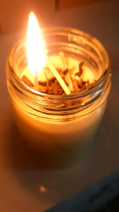 เทียนไล่ยุง เทียนสมุนไพร 120 กรัม