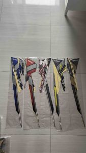 STIKER STRIPING LIS LES BODY YAMAHA VEGA FORCE NEW 2021 2022 HITAM