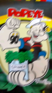 STIKER DECAL SANGKAR KANDANG BURUNG KOTAK REPLIKA GEPENGAN KOHSAN DIAMOND MOTIF POPEYE