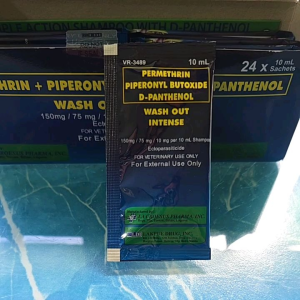 Wash Out Intense 10mL per sachet from LDI for red mites and lice of chickens and household pets