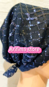 Kerpus mbah Ciput eyang topi nenek hijab instan umroh haji cod