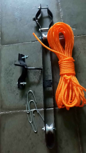 kerekan sangkar burung katrol kandang burung roda besi cor kerekan perkutut dekukur kenari bahan besi