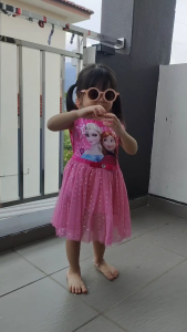 【C052】CUTTING SMALL Baby Girl Fashion Frozen Elsa Princess Dress Skirt (cutting small) for Girls Kids Fashion Children Disney Queen Elsa Anna