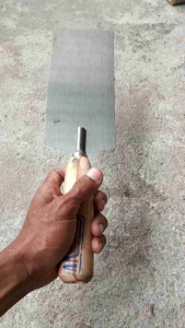 Sendok semen kotak Ori Galur 1paket isi 2 Cetok bangunan Asli baja Galur centong Galur Ori paku 4