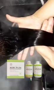 AGNI-PLEX เชื่อมแกนผม 1 ชุด แถม 1 ชุด โปรโตคอลชุดหรือยังสุขภาพดี มีเชื่อมแกนผมติดร้านเพิ่มขึ้น