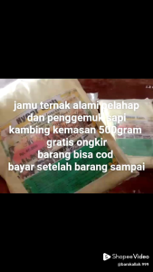 jamu extra gula penggemuk kuda sapi kambing nyeor ejuh kemasan 500gram