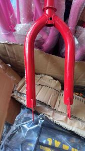 ( FORK 16 DRAT ULIR ) Garpu Fork Sepeda Anak Ukuran 16 inch Steel Besi Bicycle Kid Fork Depan