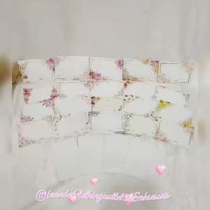 (5PCS) KARTU UCAPAN MOTIF BUNGA / KARTU UCAPAN SERBAGUNA / KARTU UCAPAN BUKET / KARTU UCAPAN HADIAH / BLANK GREETING CARD FLOWER / KUK6917