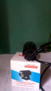 LAMPU TEMBAK LASER D2 PUTIH KUNING GUN POGLAMP MOTOR MOBIL