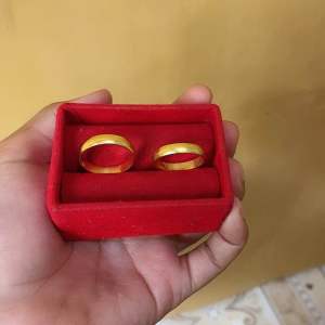 COD - Cincin Koin Polos 24 Karat