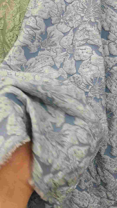 (HARGA PERSETENGAH METER)bahan kain jaguar embos mewah/kain jaguard embos motif timbul/ kain gaun mewah