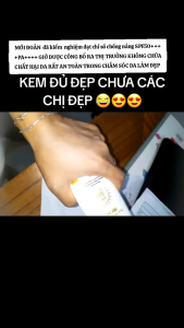 kem chống nẵng thảo mộc xanh x4 chính hãng SPF50 LÀM KEM TRANG ĐIỂM NÂNG TÔNG  CHỐNG UV VƯỢT CHỘI 50g