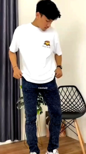 Celana Panjang Pria Bikers Black Snow Murah Terlaris