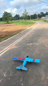 เครื่องบินบังคับปีกบน และปีกล่าง 4 CH (ลำเปล่า)