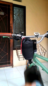 TAS STANG SEPEDA | HANDLEBAR BAG | WADAH BOTOL AIR MINUM | TAS SEPEDA
