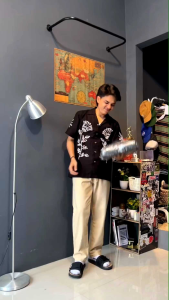 Aztecass T-shirt Oversize Rush - Black