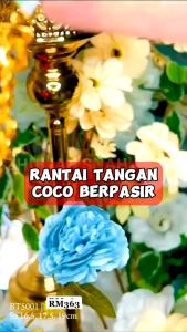 [BT5001] Zhulian Rantai tangan Coco Emas Saduran/ Gold Plated Bracelet Jewellery