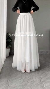 Kamaniya Outer Tunik Brukat Tille | Outer Kondangan | Outer Lebaran | Vest | Outer Brukat