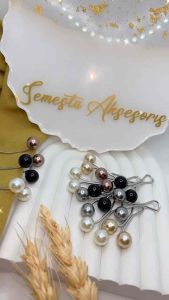 •Semesta• Klip Turki Stainless Aksesoris Hijab Model 001