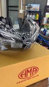 ไฟหน้า รุ่น CLICK125-I ปี 2023-2025  [7ขาP] #พร้อมขั้วไฟและหลอดไฟ LED