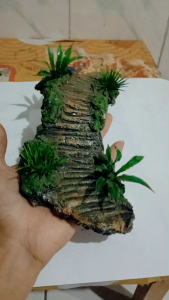 tebing variasi jembatan 20cm aquascape