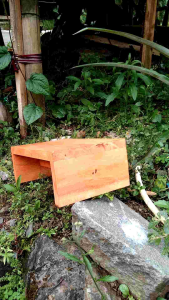 Kursi Dingklik Jojodog Kayu Kursi Jongkok 30x18x14 cm