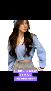 CARDIGAN CROP IMPORT BANGKOK (Ld90-98cm)