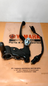paket handle rem kiri hitam+dudukan handle+switch rem Yamaha X-Ride Fino fi soul GT Mio j Mio m3