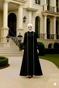 New Abaya Dubai 2025 Abaya Zipper asri abaya perempuan muslimah busui