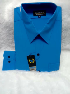 Wendya.T Kemeja Formal Reguler Warna TOSKA 33).✓Kemeja Pria Polos Lengan Panjang