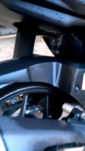 Mudflap hugger airbalde vario 125/150 new vario 125/150led old vario 125 fi KZR tebal 2 mm karpet penahan lumpur karpet kolong pnp gen 2 transparan blue