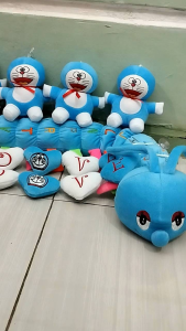 Paket Set Boneka Hiasan Dashboard Mobil & Aksesoris Mobil Ulil Jumbo 80cm