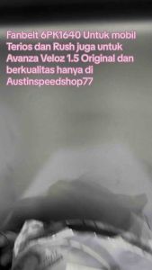 Fanbelt Terios Avanza 1.5 Original 6PK1640 PN : 9004A-91059-001