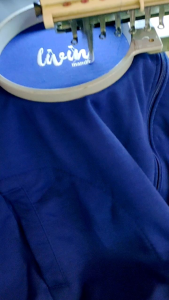 Jacket Varsity Kancing Baseball Livin + Bonus Topi