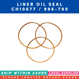 CH10677 / 996-785 LINER OIL SEAL [6PCS/SET] [LOCAL SUPPLIER WARRANTY] FOR PERKINS/FG-WILSON ENGINES 2000 2306 2506 2806 3000