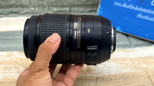 Nikon55-300 VR มีกันสั่น สภาพดี ไม่มีฝ่ารา ใช้งานได้ปกติทุกระบบ