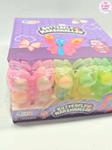 30pcs BUTTERFLY MARSHMALLOW CANDY/loot bag fillers /paninda /giveaways/party favors.