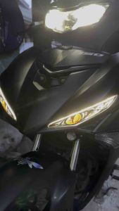 Sniper 150 V2 Winker Eyes Printed Laminated Transparent Waterproof Sticker